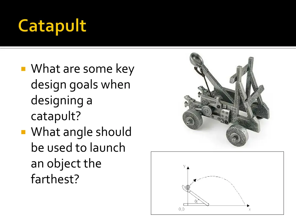 what are some key design goals when designing