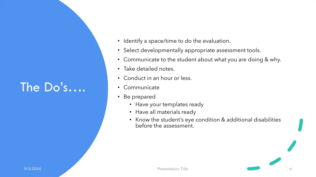 identify a space time to do the evaluation select