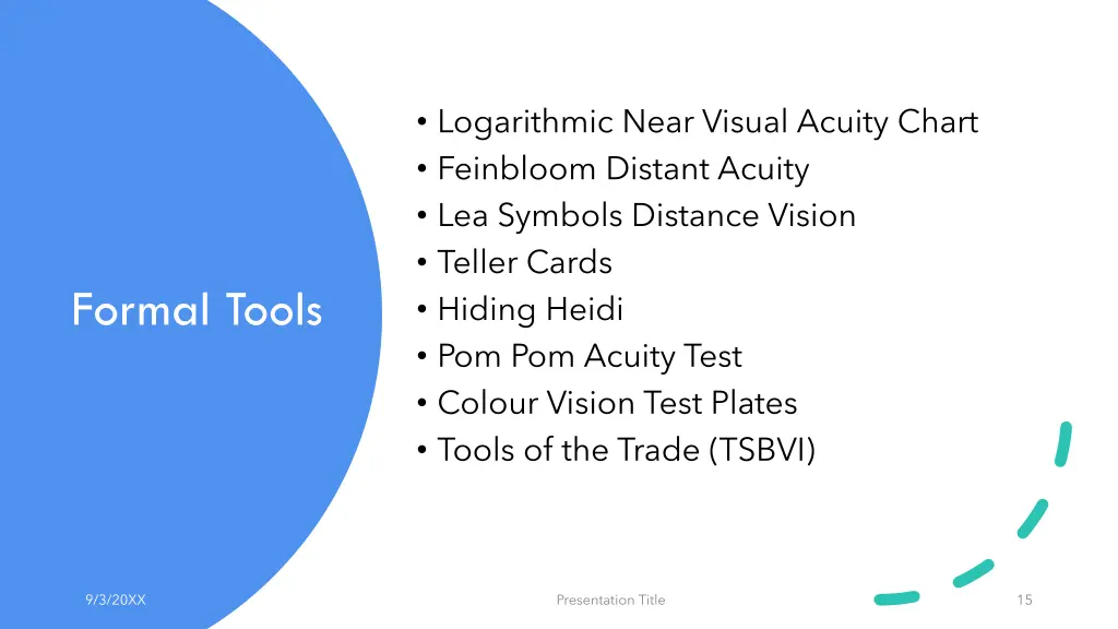 logarithmic near visual acuity chart feinbloom