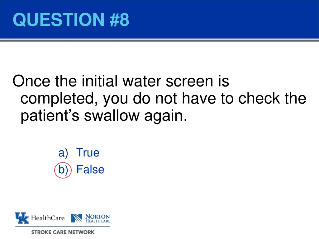 question 8