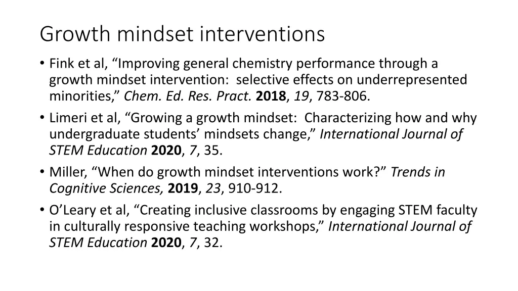 growth mindset interventions fink et al improving 1