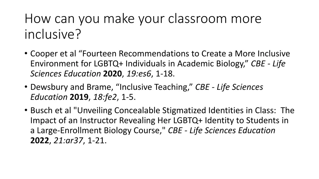 how can you make your classroom more inclusive 1