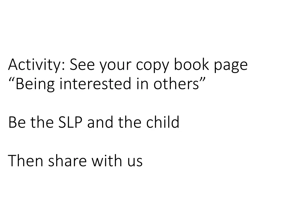 activity see your copy book page being interested