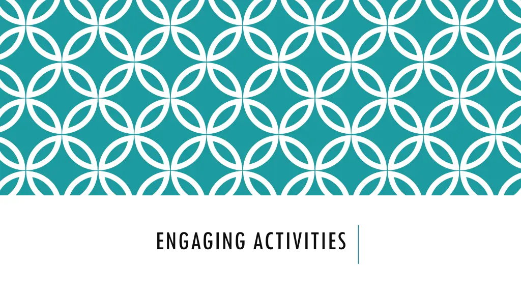 engaging activities