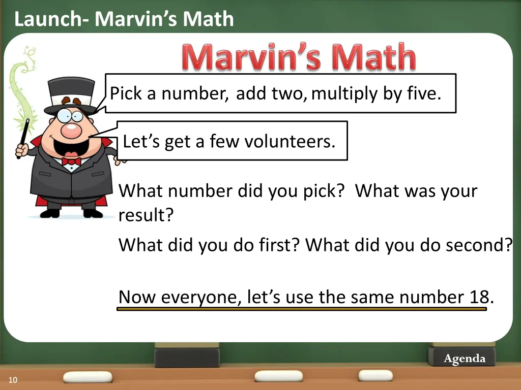 launch marvin s math