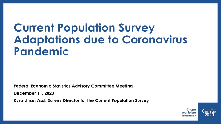 current population survey adaptations