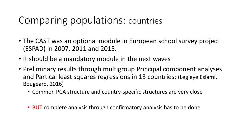 comparing populations countries