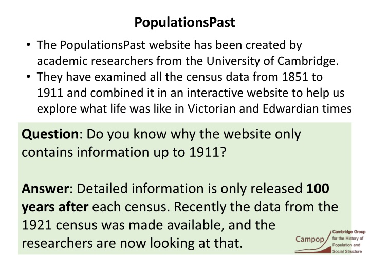 populationspast