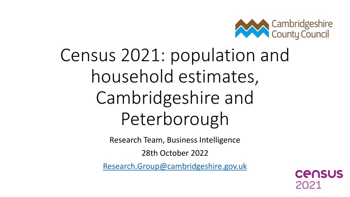 census 2021 population and household estimates