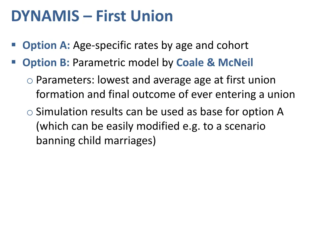 dynamis first union