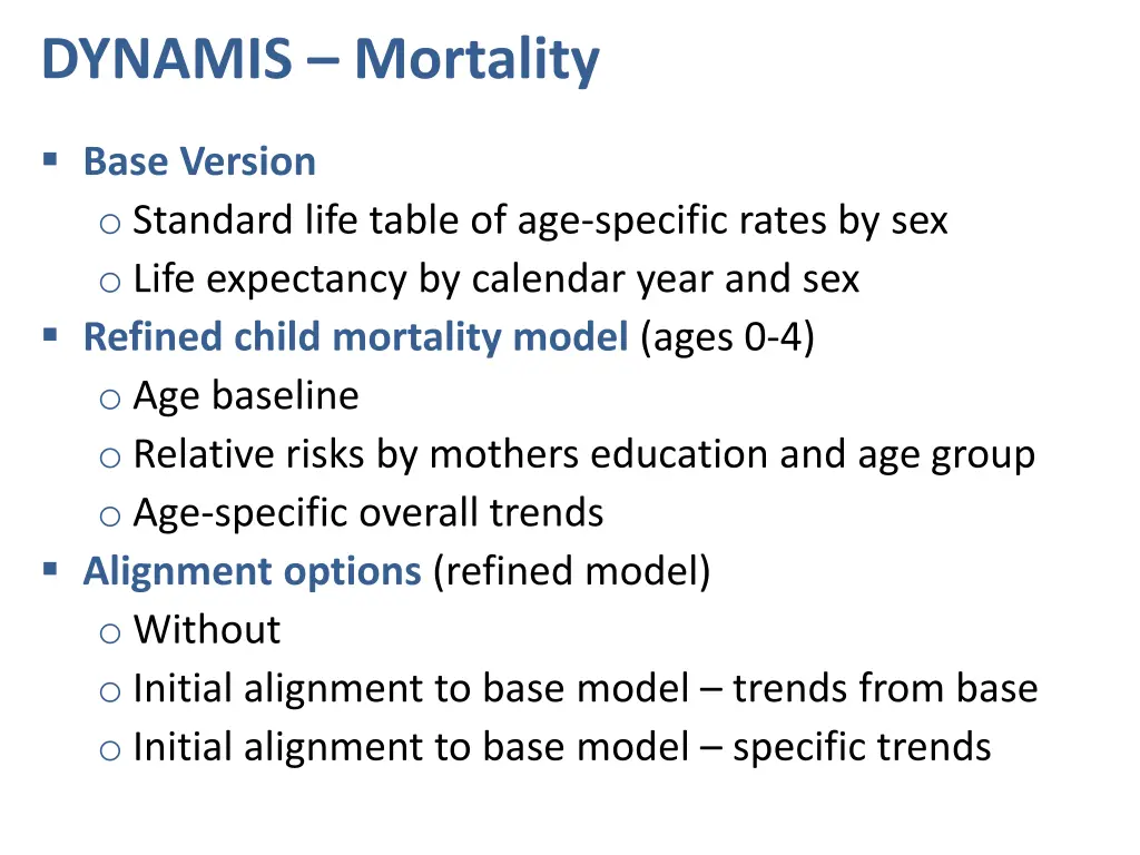 dynamis mortality