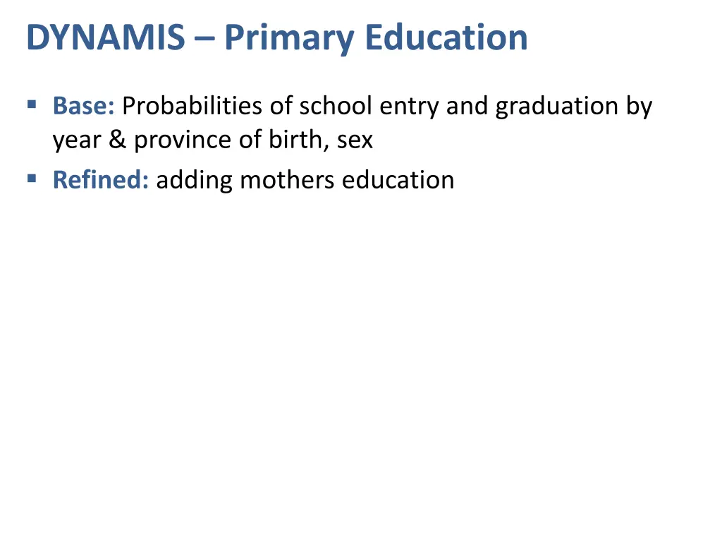 dynamis primary education