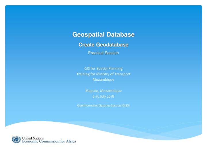 geospatial database