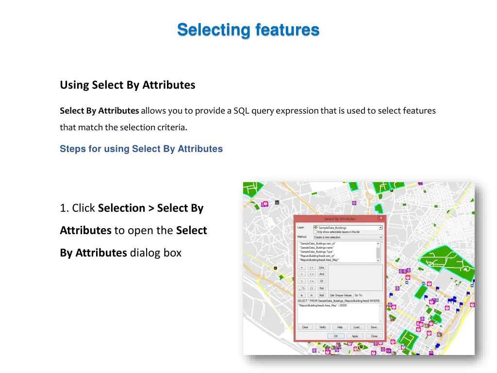 selecting features 5