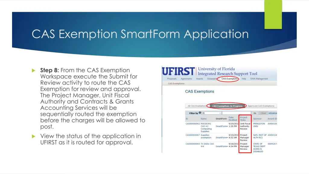 cas exemption smartform application 3