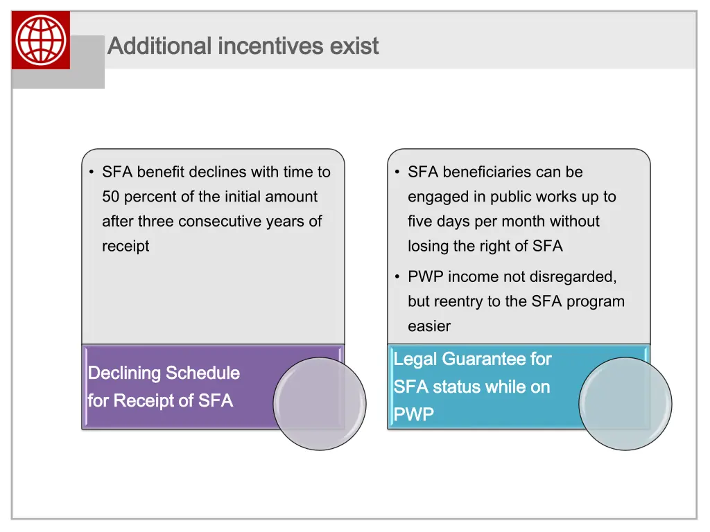 additional incentives exist additional incentives