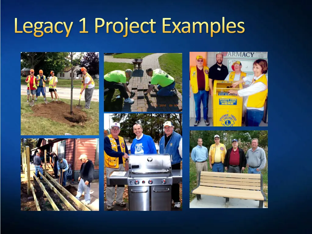 legacy 1 project examples 1