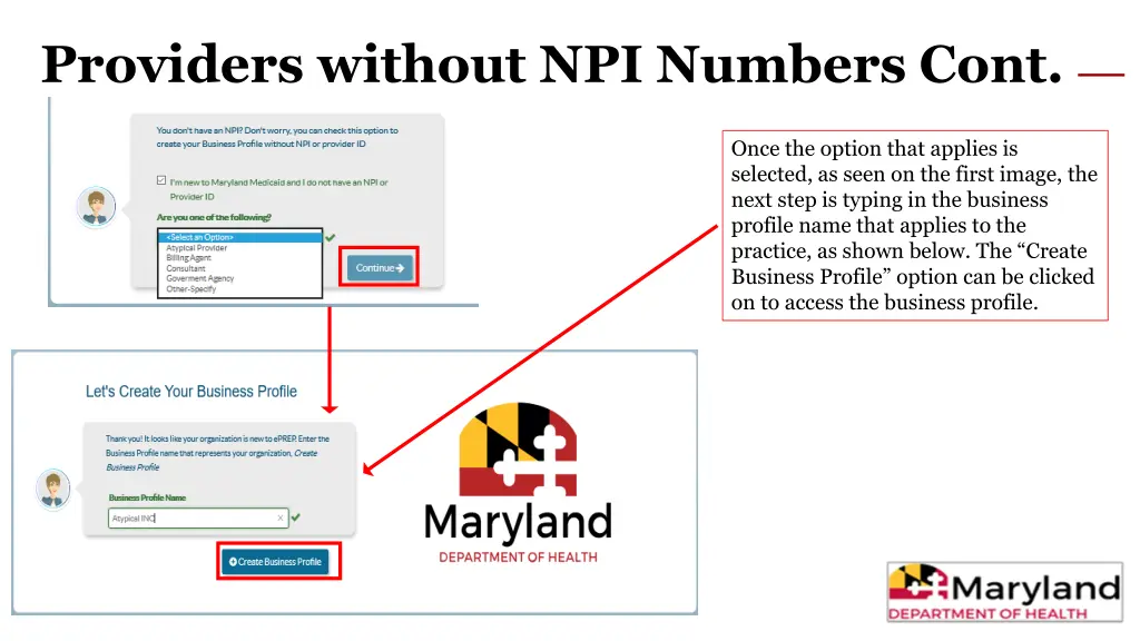 providers without npi numbers cont