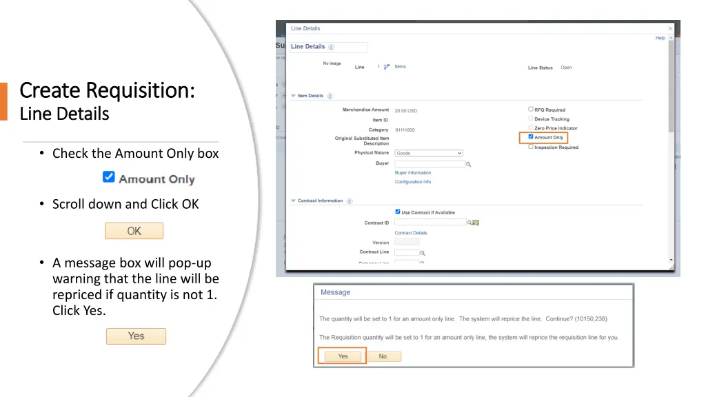 create requisition create requisition line