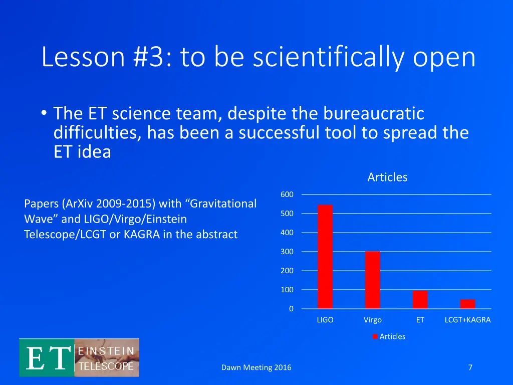 lesson 3 to be scientifically open