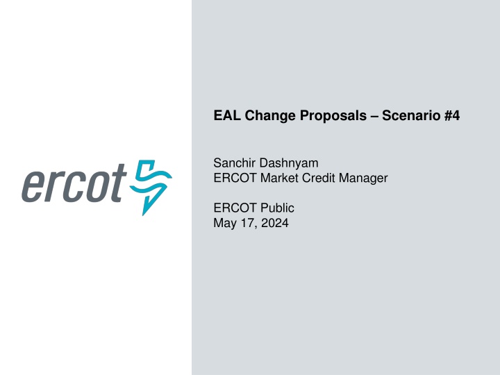 eal change proposals scenario 4