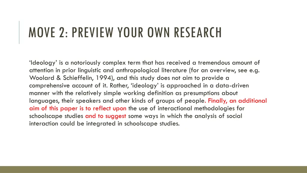 move 2 preview your own research