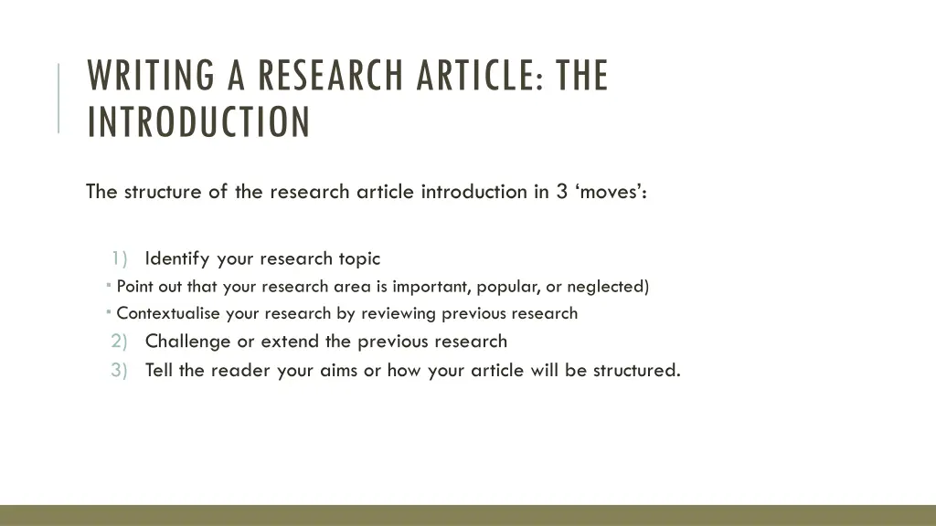 writing a research article the introduction 2