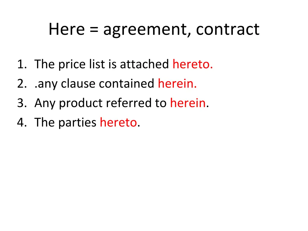 here agreement contract 11