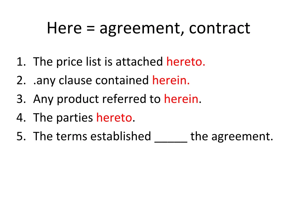 here agreement contract 12