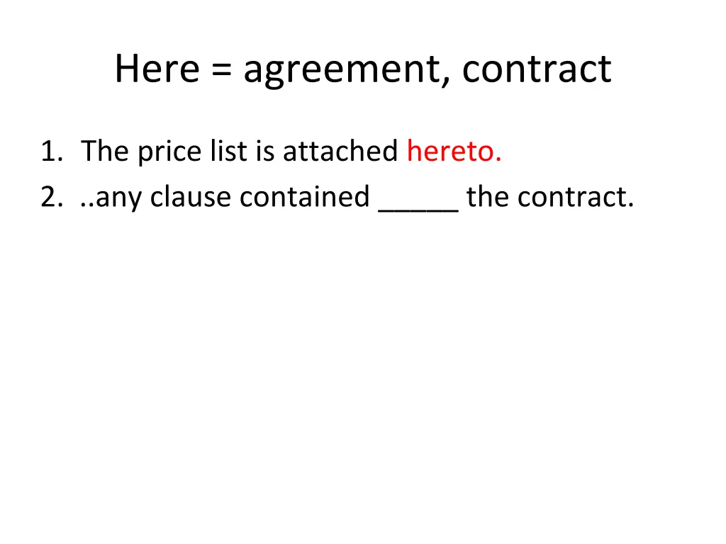 here agreement contract 4