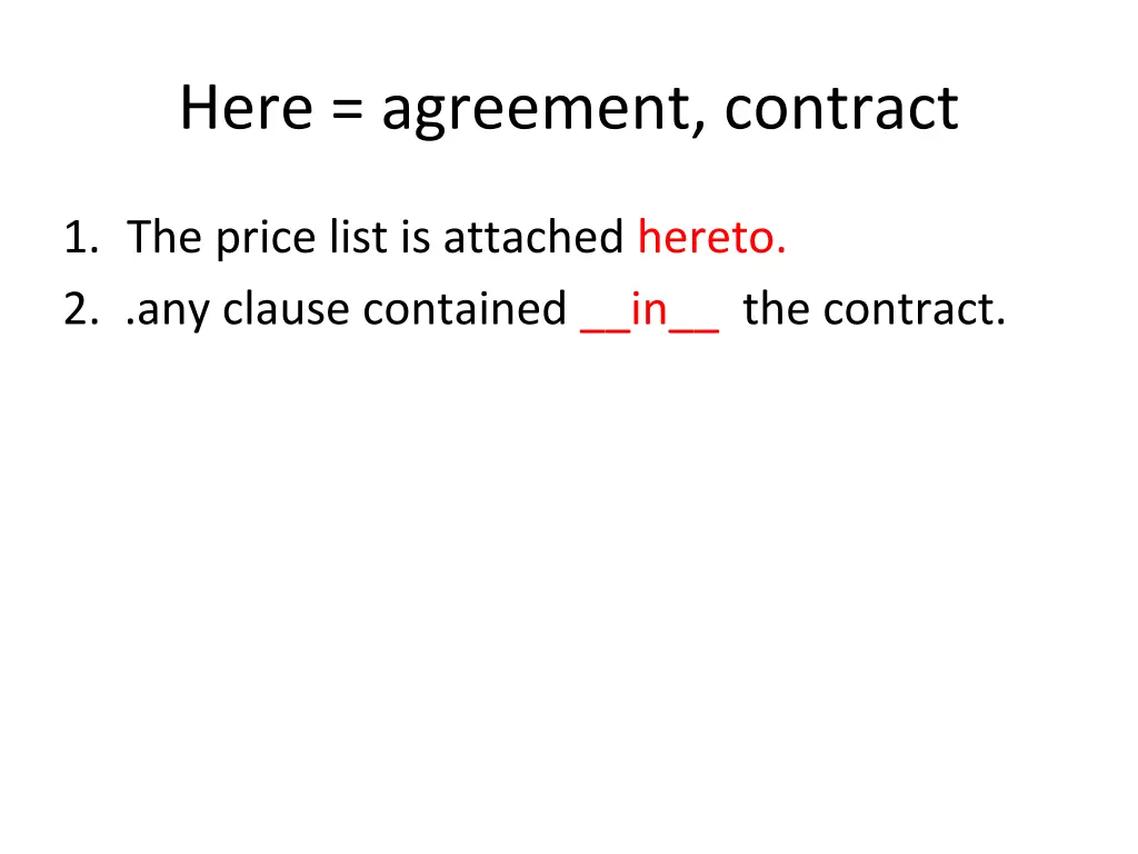 here agreement contract 5