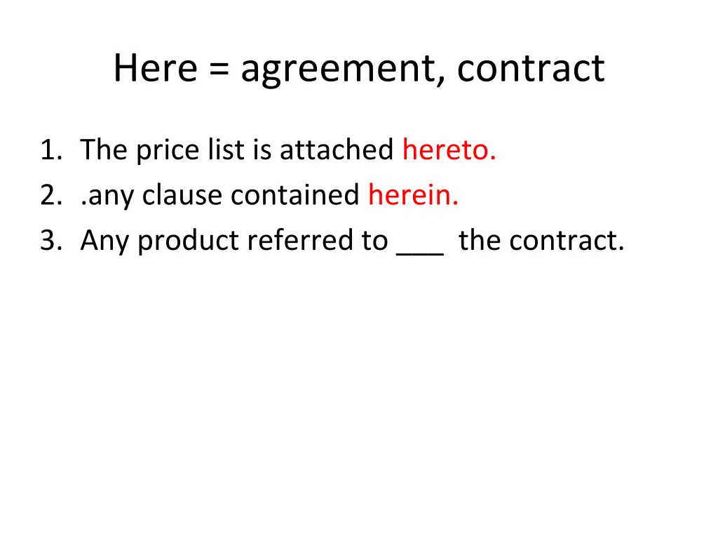 here agreement contract 6