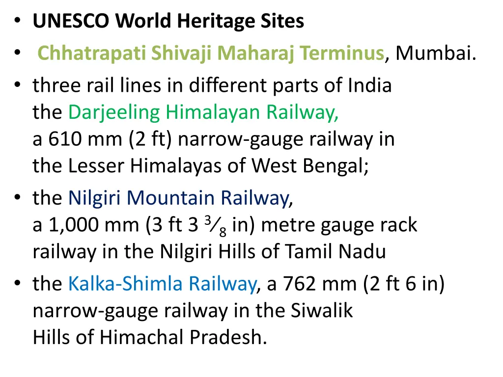 unesco world heritage sites chhatrapati shivaji