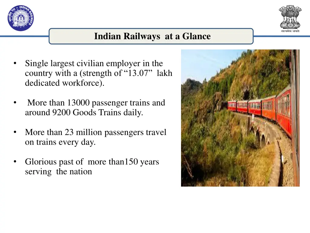 indian railways at a glance 2