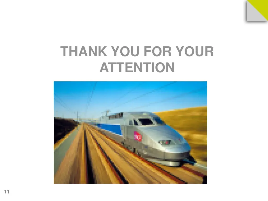 thank you for your attention