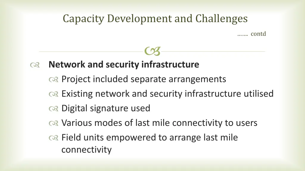 capacity development and challenges contd 3