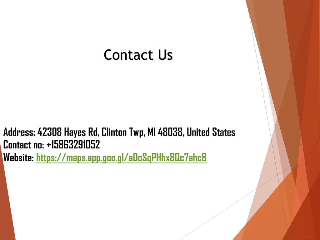 contact us