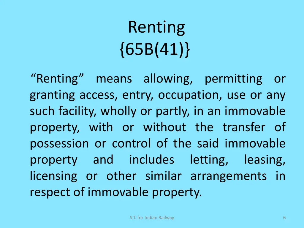 renting 65b 41