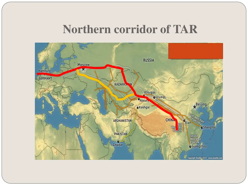 northern corridor of tar