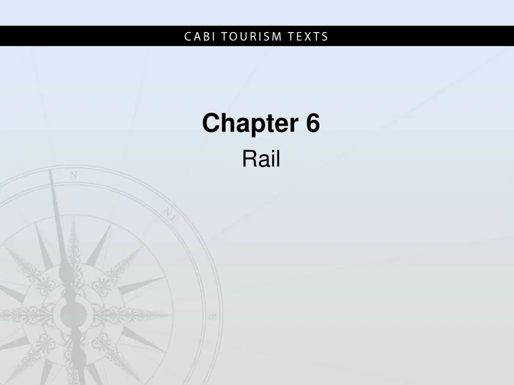 chapter 6 rail