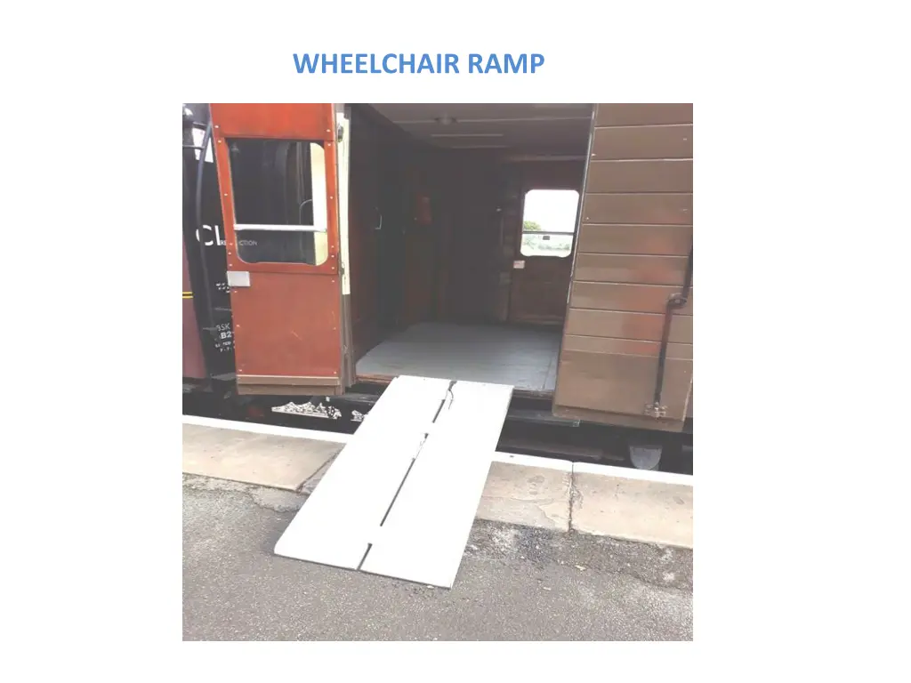 wheelchair ramp