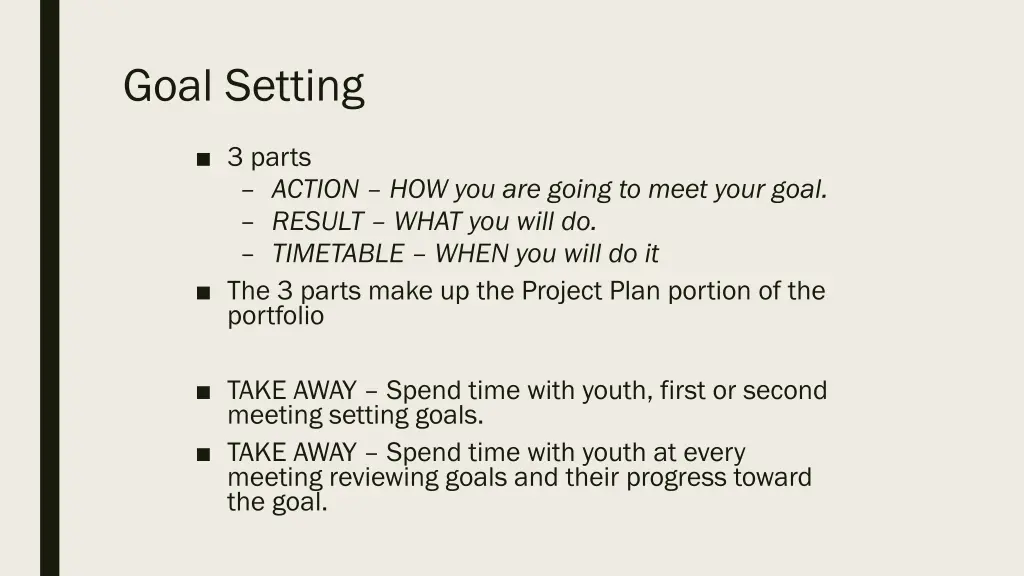 goal setting 1