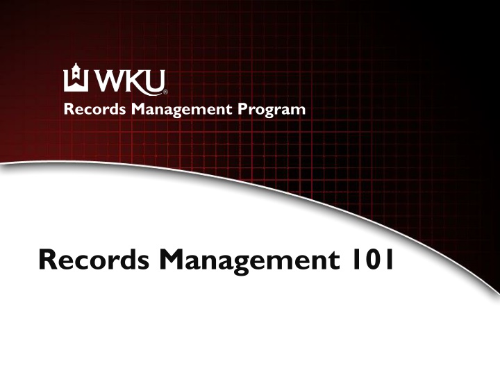 records management program