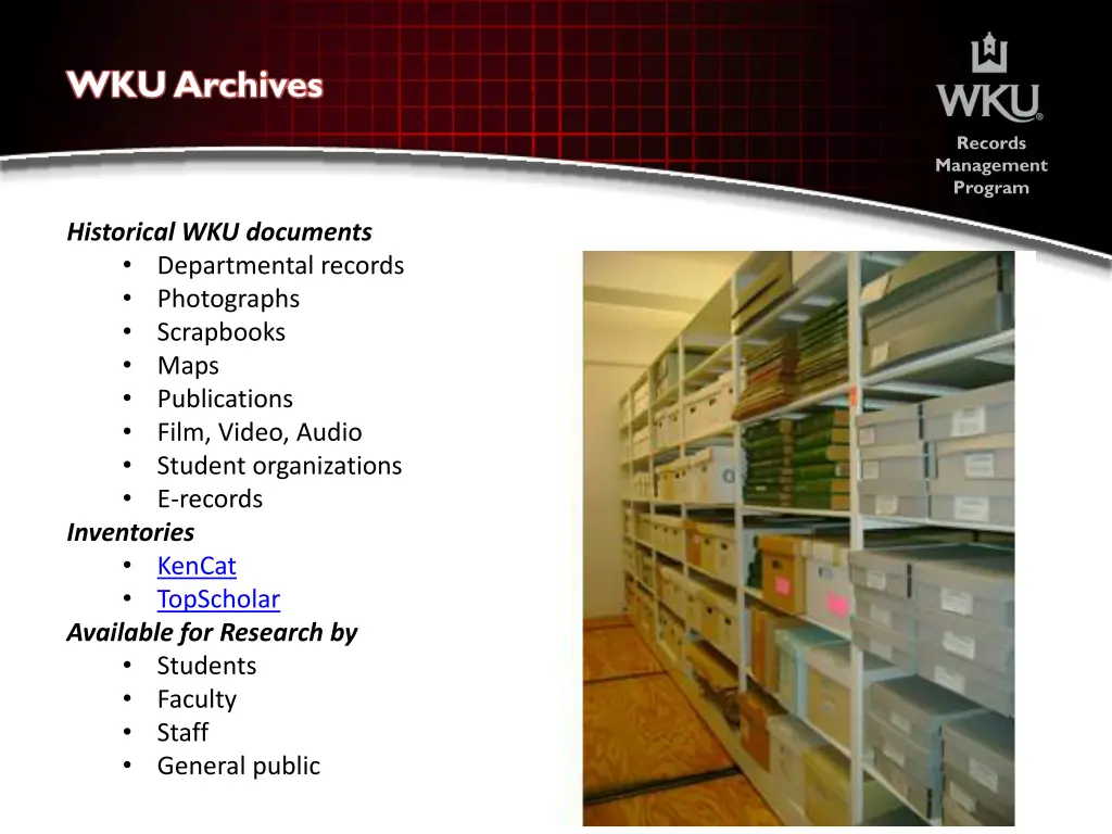 wku archives