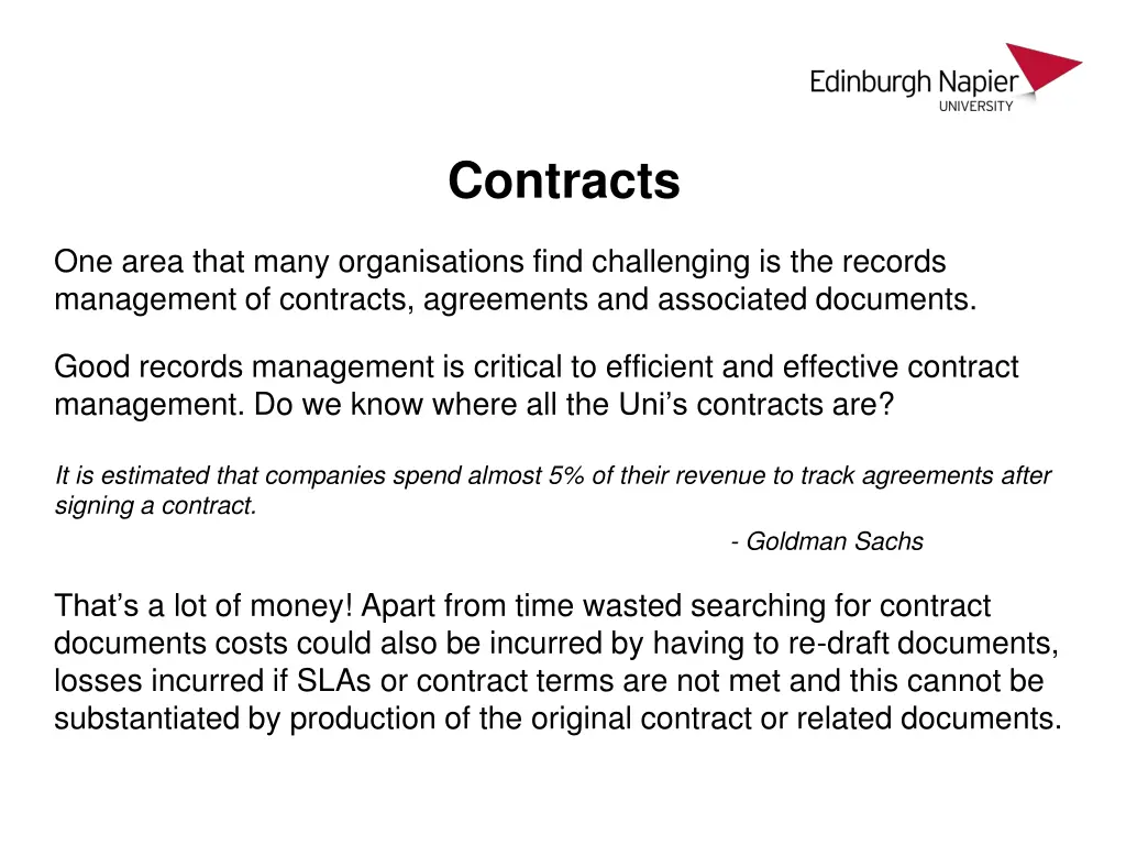 contracts