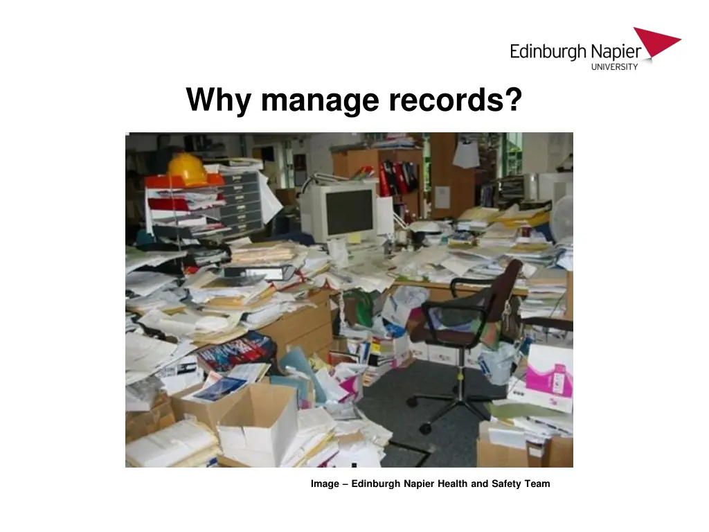 why manage records