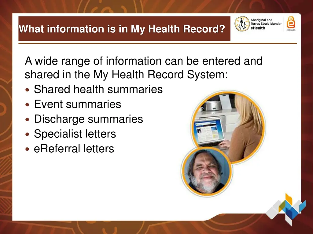 what information is in my health record