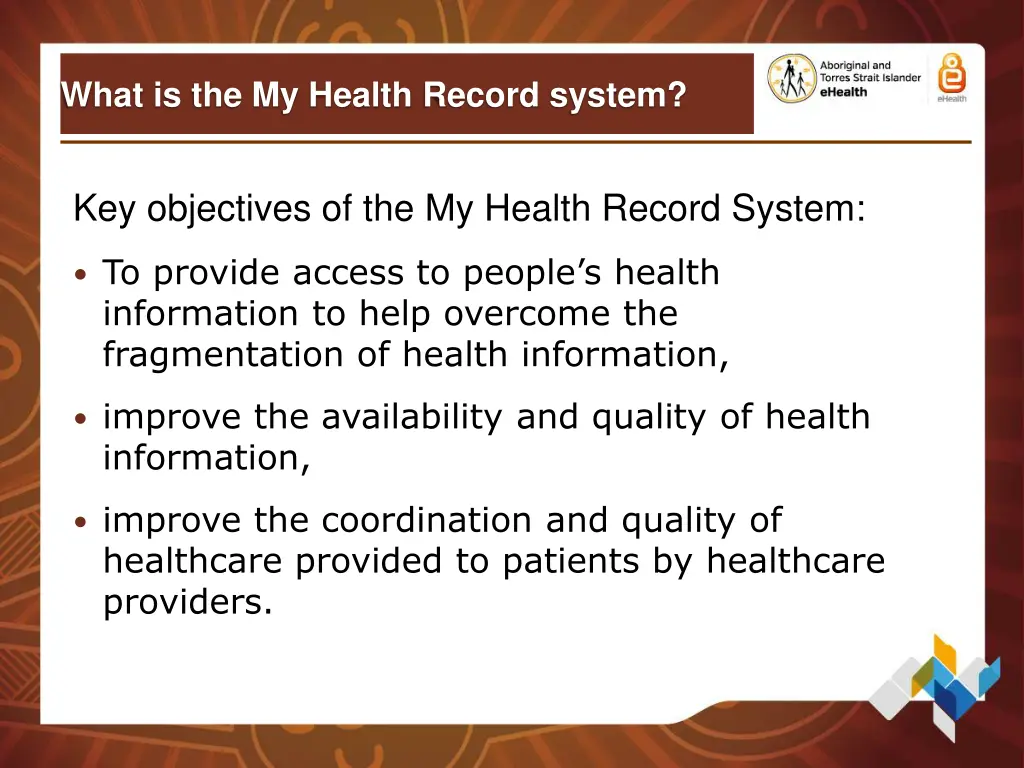 what is the my health record system 1