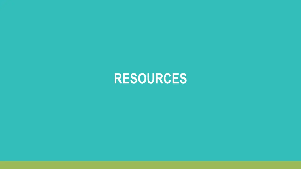 resources