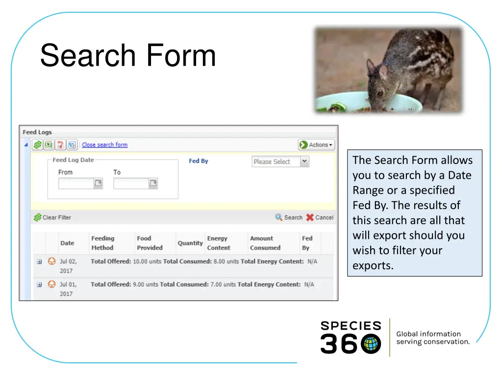 search form